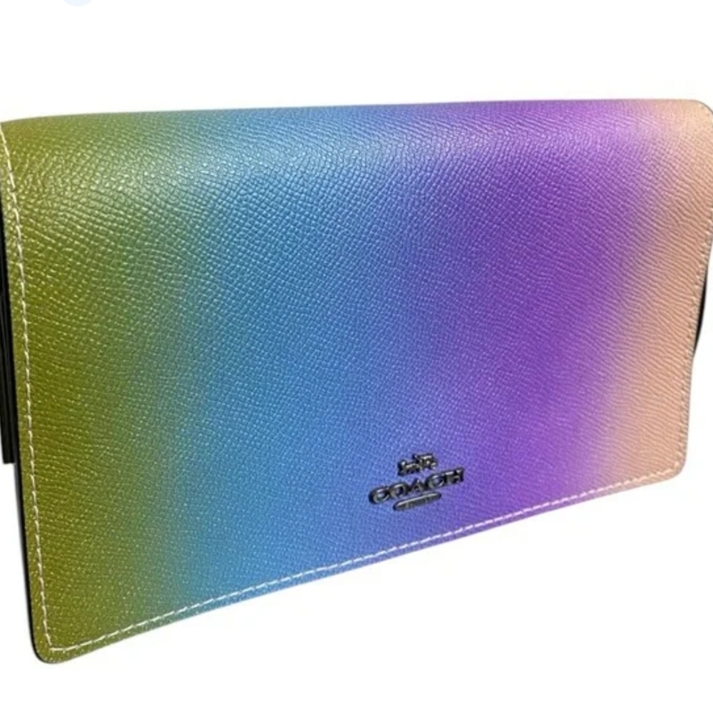 COACH Hayden Ombré Foldover Crossbody Clutch